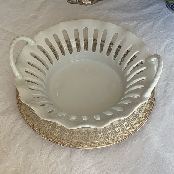 Godinger Porcelain Basket - Picture 7 of 13